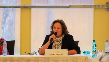 J. Hudenko piedalījās konferencē “Dzelzceļa nozare – attīstība un problēmas. Sociālais dialogs”